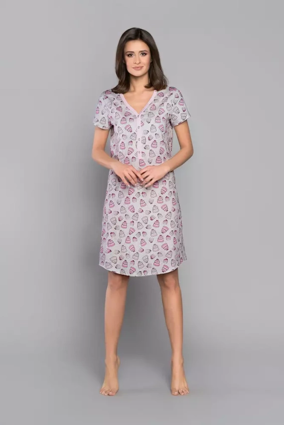 Dolce Cămașă cu mânecă scurtă pentru femei Italian Fashion - print