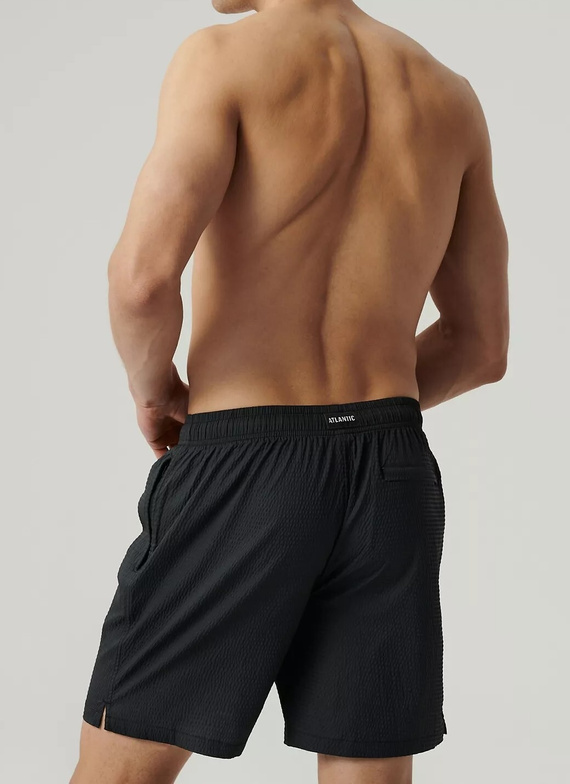 Trunchi de baie pentru bărbați KMB-226 Atlantic - negru