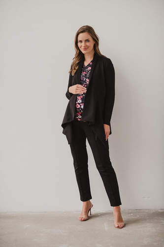 Cardigan de maternitate Mama Wrap Milk&Love negru