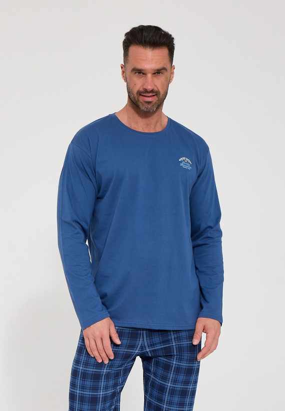 Pijamale bărbați Cornette Rocky Mountain 124/341 – 100% bumbac, lungi