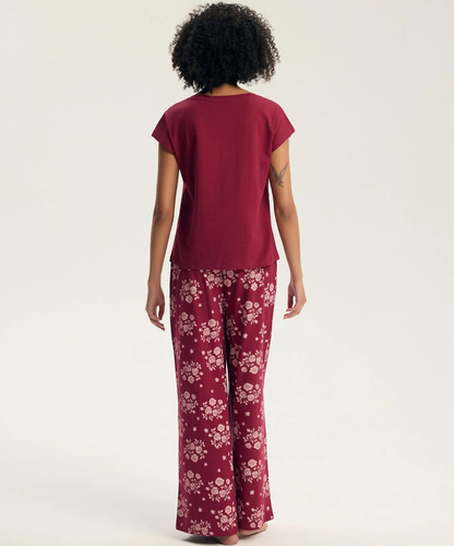 Henderson Greta 45405 Pijamale damă 100% bumbac dantelă pantaloni lungi