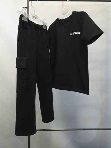 Tricou băieți Six Seven Bambarillo – confort și purtare zilnică black