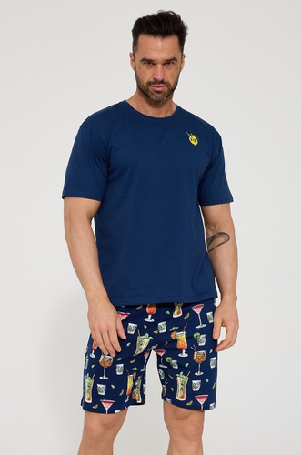 Pijama bărbați Cornette 326/171 Fresh – 100% bumbac, scurtă