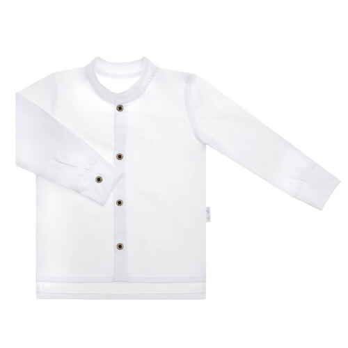 169512 Bluză băiat cu mâneci lungi „Magic of Christmas” Nicol - albă