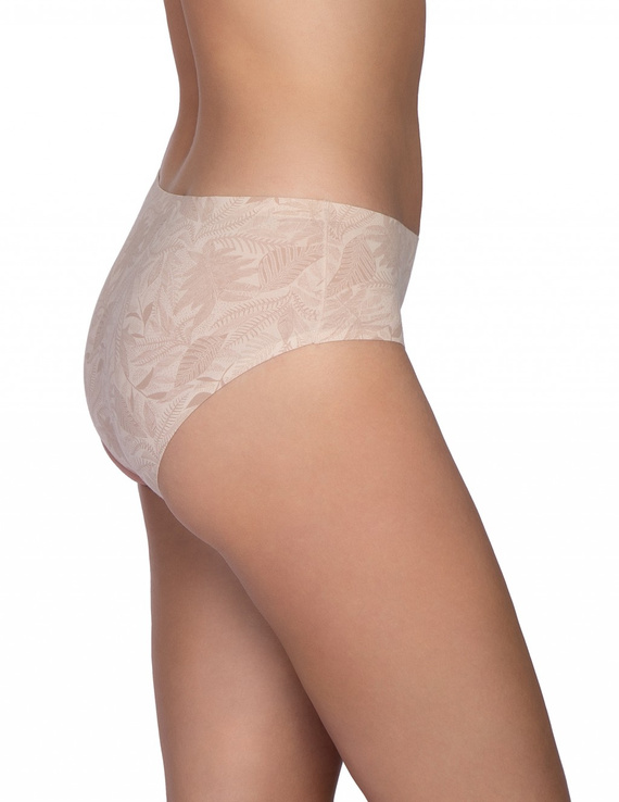 Chiloți damă Lama L-LC1597 BI fără cusături bumbac 2 buc bej