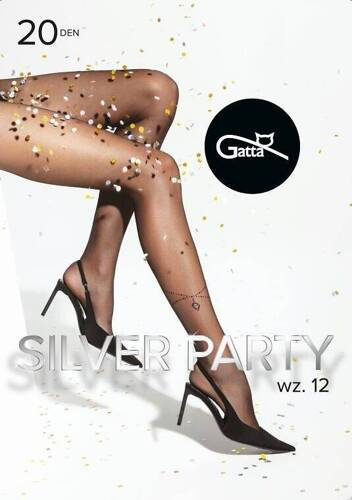 Colanti Silver Party model 12 20 den Gatta - nero-argintiu
