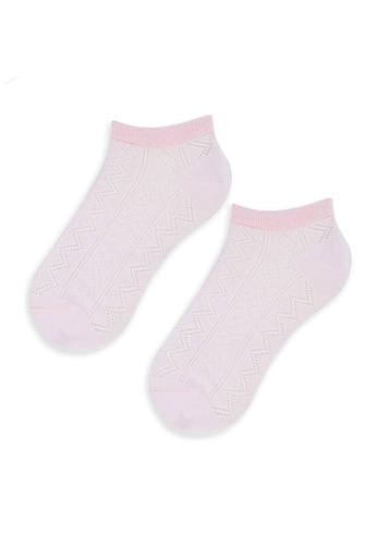 Șosete de bambus pentru femei ST048 Noviti - roz