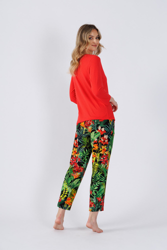 1489 Isbel Leveza pijamale dama rosu