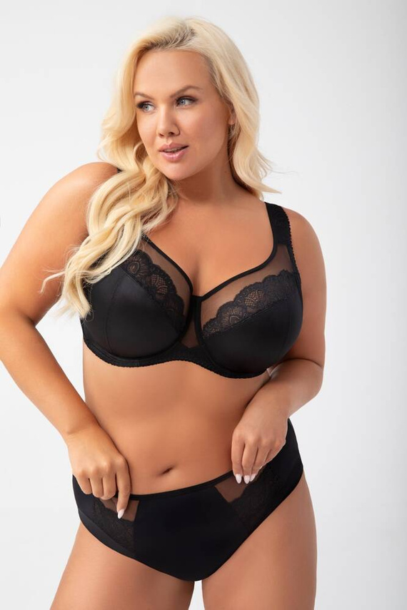 K 441 LUISSE sutien moale Gorsenia - negru 