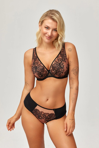 Biustieră Skarlet Azal Soft Bralette cu armătură, dantelă, pentru decolteu