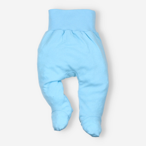 NINI ABN-3963/TUR Pantaloni scurți pentru bebeluși 100% bumbac organic albastru