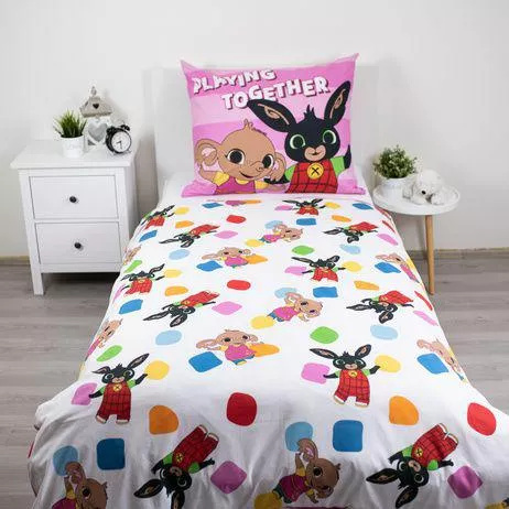Lenjerie Bing Iepurașul și Sula 140x200 bumbac Jerry Fabrics