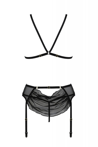 Deliena Set Komplet Passion czarny 