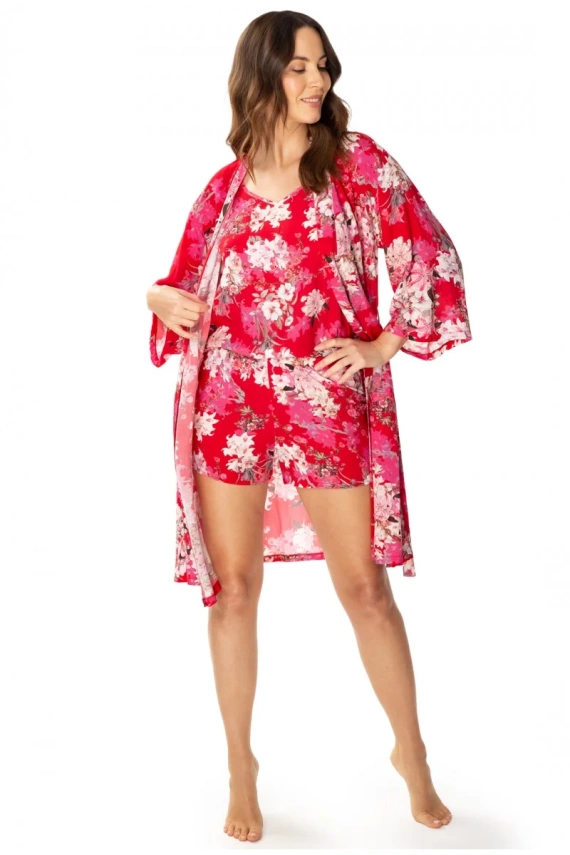 86636 Halat de baie Lotos negligee Pescăruș cu imprimeu floral