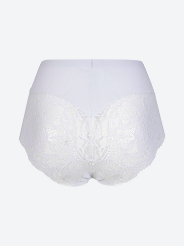 Chiloți Leila - clasici, confortabili, cu un finisaj alb Spiman feminin