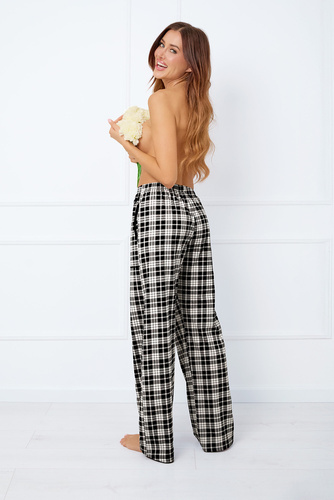 Klara Pantaloni de pijama pentru femei, lungi Italian Fashion - print