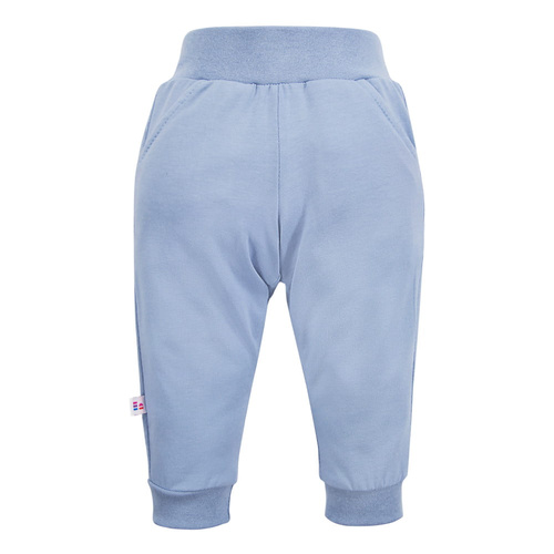 Pantaloni din bumbac Elephant Eevi - albastri