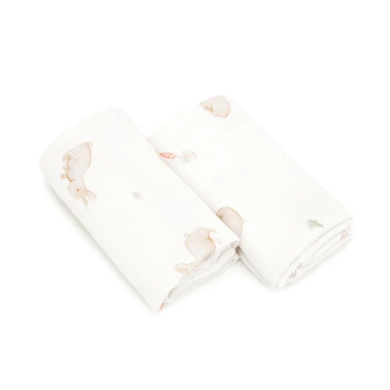 Scutece Honey Bunny 100% muselina de bambus Makaszka