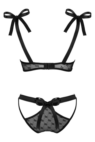 Obsessivia Set Komplet 2-częściowy Obsessive czarny 