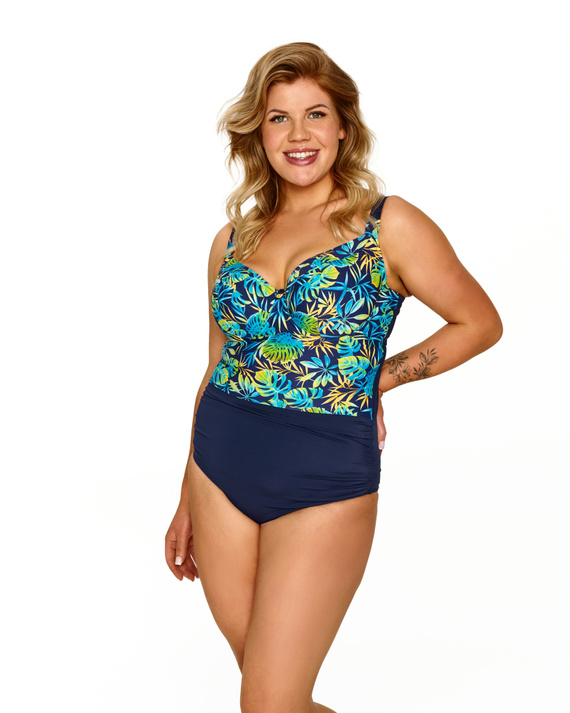 Costum de baie întreg Cristina Lupoline soft bust mare modelator