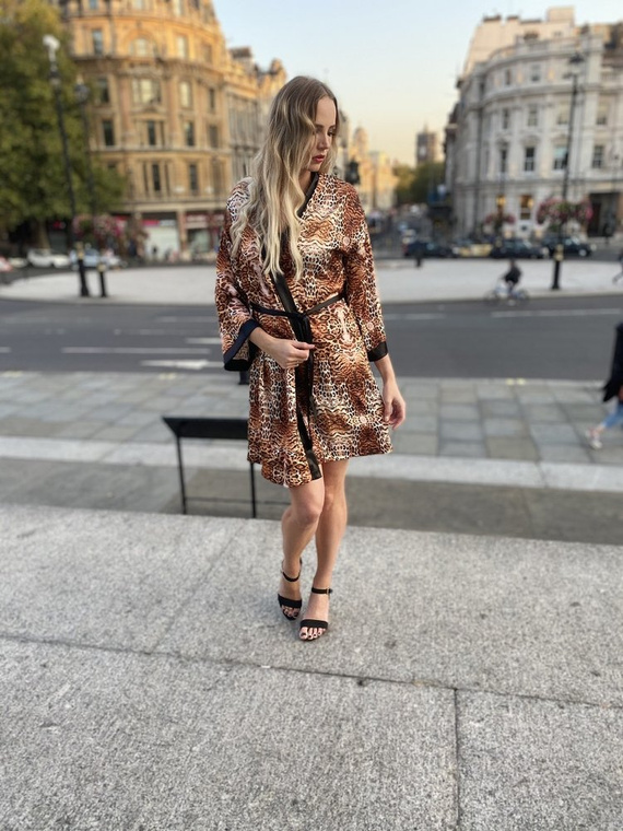 417 Valentina halat pentru femei Forex - bej