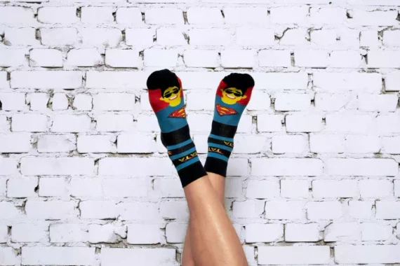 M41Z Super Dad Șosete șosete șosete Italian Fashion - albastru marin/culori