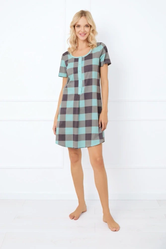 Sandra cămașă de noapte și halat de alăptare, cu mânecă scurtă Modă italiană