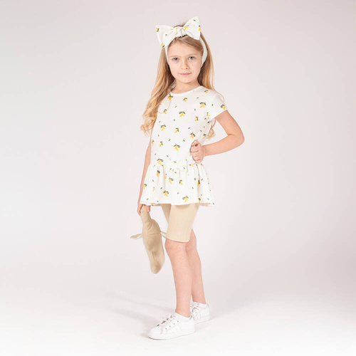 212139 Bluză cu mâneci scurte „Tola” Nicol - crem