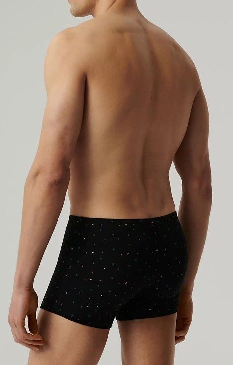 Boxer bărbați 3MH-204 Atlantic - verde-negru-grafit