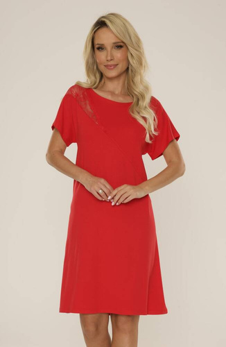 737 Velar Forex cămașă de noapte - roșu