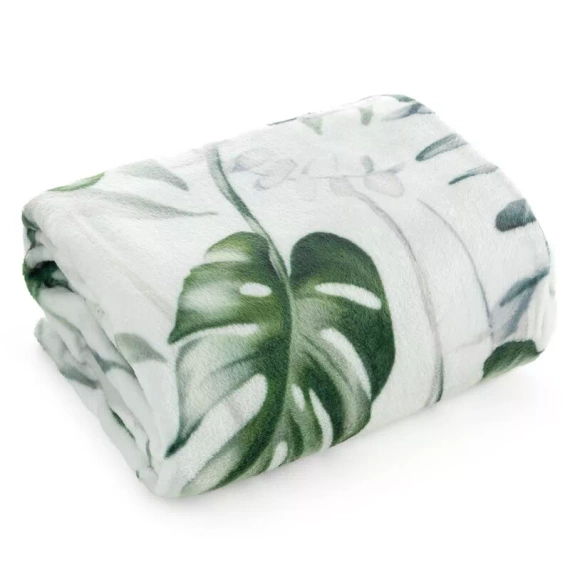 Cuvertura de pat Ellen Blanket lasa Eurocortains alb