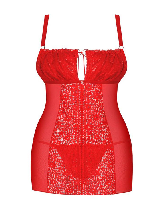 Blossmina Chemise Koszulka damska Obsessive czerwony