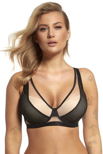 2350 Kopa Lupoline sutien push-up - negru bej