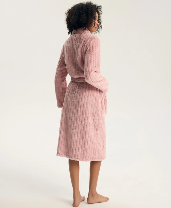 Henderson Greta 45408 Halat de damă Dusty Rose moale cu luciu