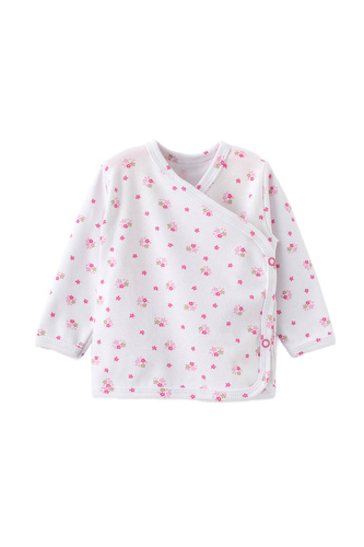 Tricou pentru bebelusi Flowers Martex | Bumbac, moale și confortabil