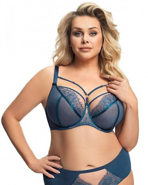 K 665 Paradise Chiloți de damă GORSENIA - albastru