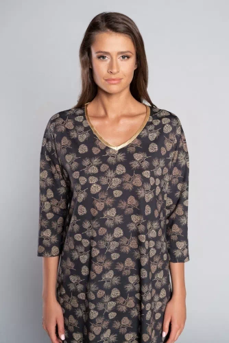 Tricou 3/4 pentru femei Pinnia Italia Fashion - print 