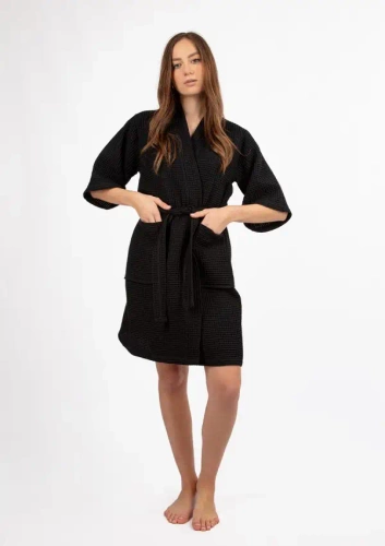 DK-W-01 Halat de damă Dkaren - negru