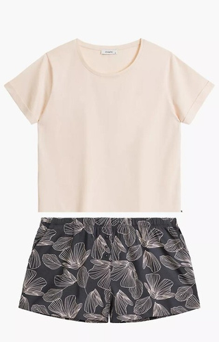 NLP-489 Pijamale Atlantic pentru femei - grafit pudrat