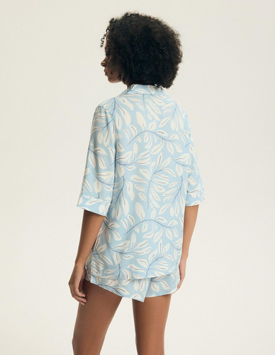 Pijama damă 44482 Estes 100% vâscoză cu nasturi