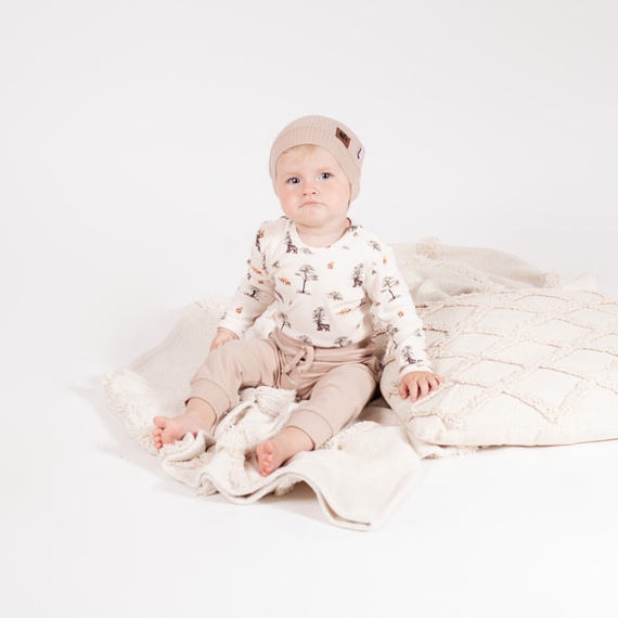 218094 Body Bear Yogi Bear Nicol – bumbac, maneci lungi, model padure