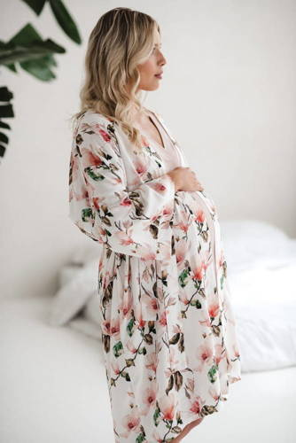 Magnolie szlafrok bambusowy Milk&Love