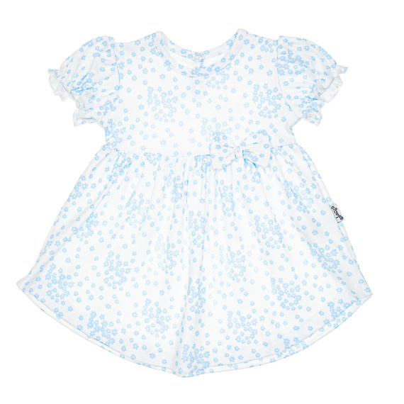 213167 Rochie cu maneca scurta "Nelly" Nicol - albastra