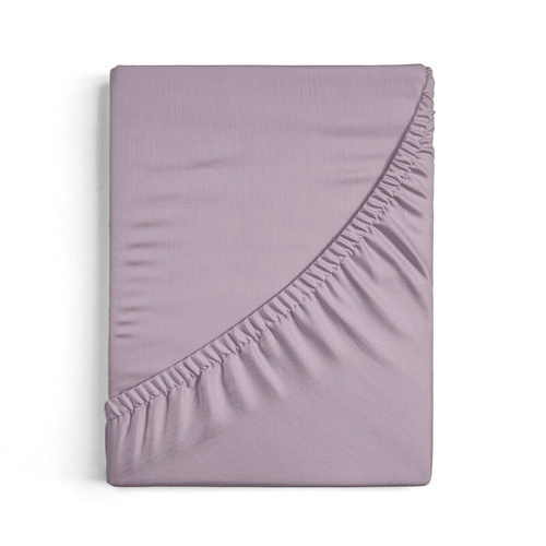 Prześcieradło Jersey 4 Eurofirany cu elastic bumbac elastan 190 g/m² roz pudrat