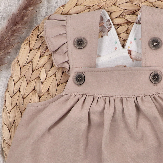 Rochiță pentru bebeluși Circus Nini – 100% bumbac organic