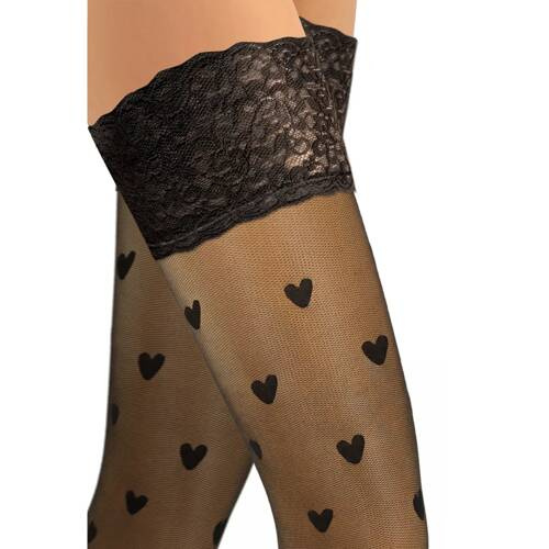 PD03 Ciorapi autoportanti 20 den Sesto Senso negri