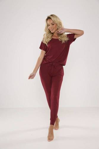 524 Paula Pijama de damă De Lafense - maro