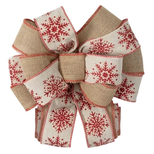 Decor de Craciun fundita 446 in stil eco Eurocortains bej