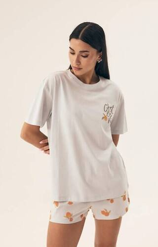 42684 Pijamale Naranja Henderson pentru femei - albastru pal