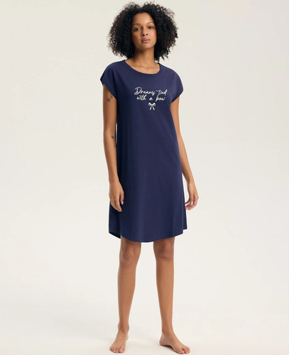 Henderson Gaela 45432 Cămașă de noapte 100% bumbac mânecă scurtă imprimeu